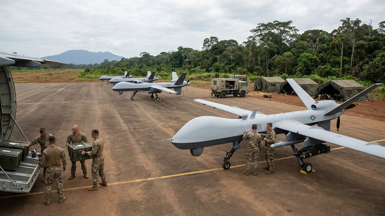 EUA transferem drones para América do Sul em preparação para ações contra o narcotráfico