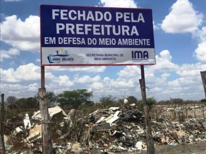 Estado de Alagoas terá 86 lixões fechados até abril do próximo ano