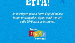 forró caju em casa