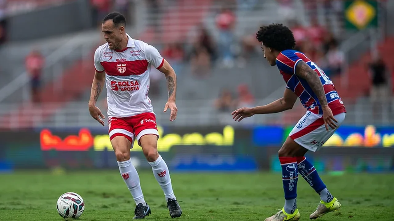 CRB deixa vitória escapar contra o Fortaleza e continua ameaçado na Série B