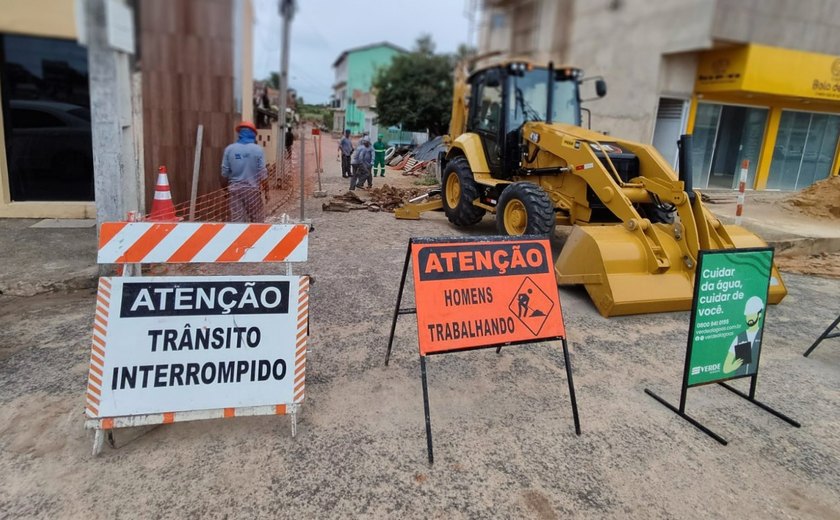 Maragogi: Verde Alagoas realiza obra de substituição do poço de visita no Conjunto Virgem dos Pobres