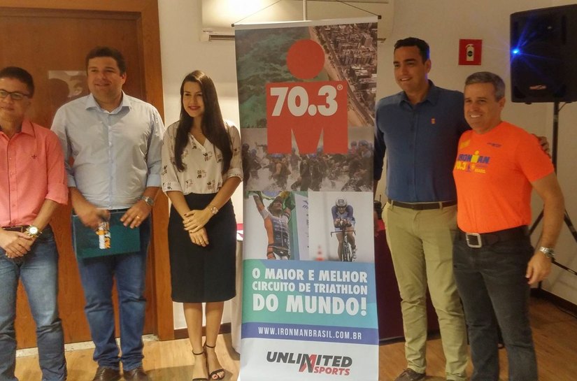 Lançamento do Ironman 70.3 Alagoas reuniu imprensa e autoridades nesta 4ª