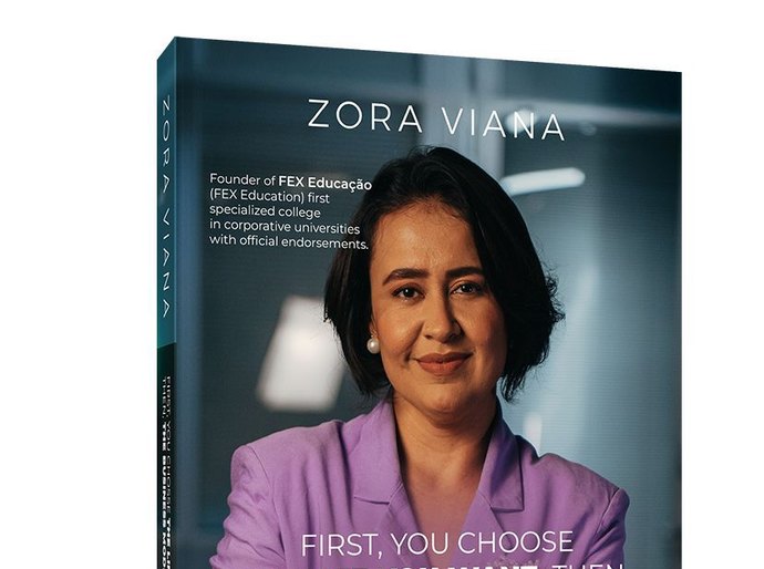 Zora Viana lança primeiro livro e propõe novo olhar sobre empreender com propósito, lucro e bem-estar