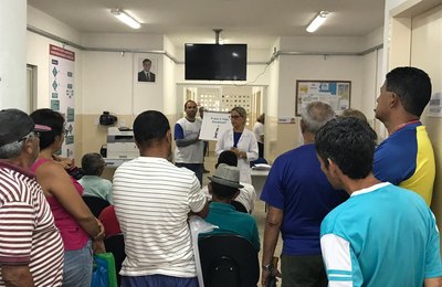 Novembro Azul: unidades de saúde de Marechal recebem ações de combate ao câncer de próstata 
