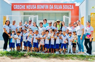 Pão de Açúcar amplia arborização e leva mais verde ao Centro Educacional Infantil Neusa Bonfim da Silva Souza