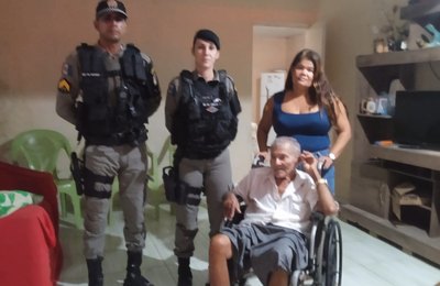 Vida salva: Após uma grande união de forças, idoso retorna para casa e família fica feliz com o reencontro