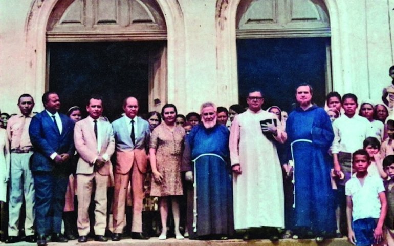 Frei nunca dava mostra de enfado ao receber numerosas pessoas