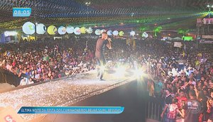 Última noite da "Festa dos Caminhoneiros" reúne 50 mil pessoas 