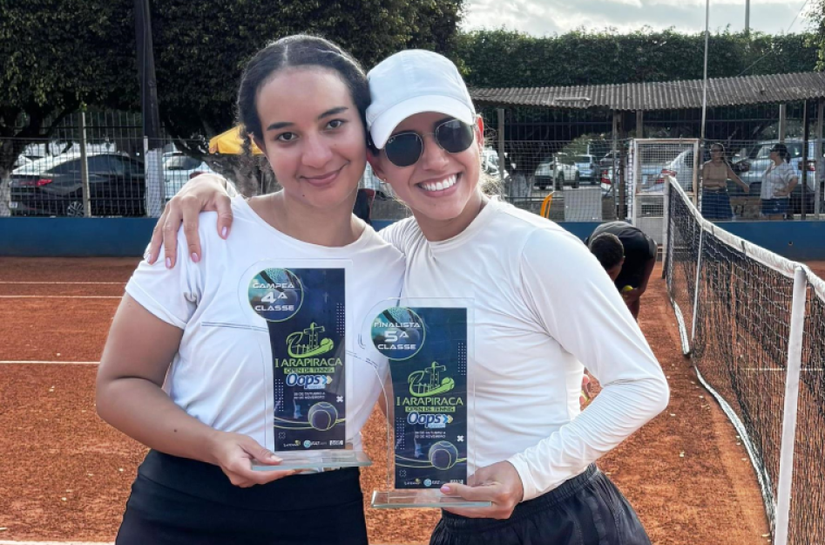 Tenistas de Campo Alegre se destacam no 1º Arapiraca Open de Tênis