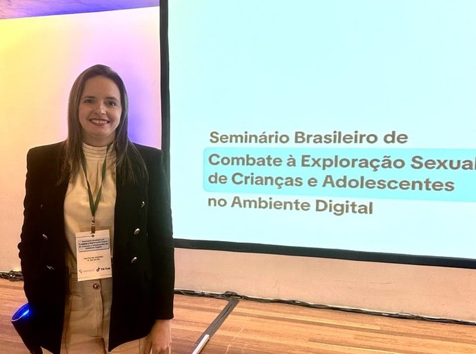 Delegada de Crimes Contra Crianças e Adolescentes representa o Estado em evento nacional