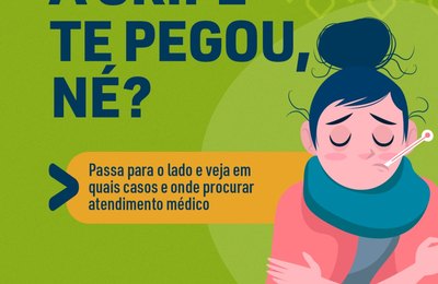 Prefeitura de Santana do Ipanema orienta sobre cuidados contra gripe