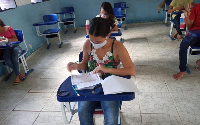 Educação de Branquinha aplica provas da primeira fase da 16ª Olimpíada Brasileira de Matemática