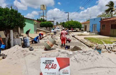 Prefeitura de Penedo prioriza serviços públicos na cidade e na zona rural