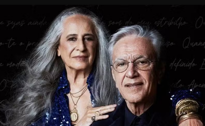 Maria Betânia e Caetano Veloso anunciaram turnê juntos