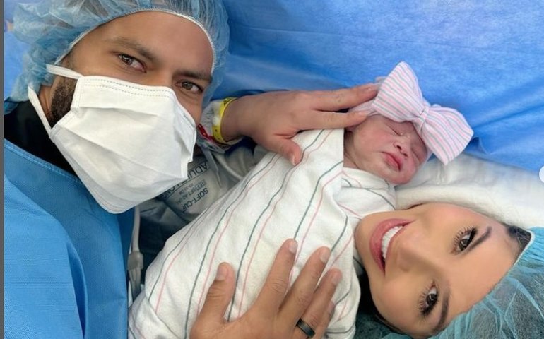 Filha recém-nascida de Hulk é prima de sua ex; entenda a relação familiar do jogador do Atlético-MG