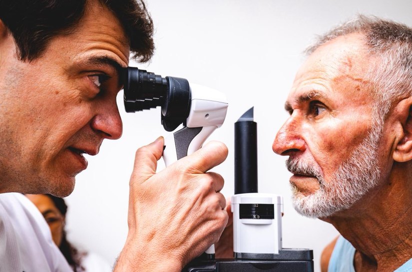 Olhar da Gente beneficia com triagens de catarata moradores de Coité do Nóia