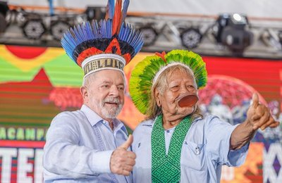 Lula: “Vamos legalizar o maior número possível de terras indígenas”