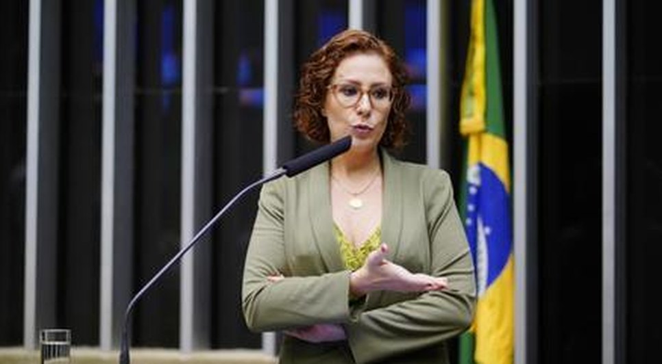 deputada-carla-zambelli-em-sessao-da-camara-dos-deputados-27042023104636632 / Foto: Foto: PABLO VALADARES/CÂMARA DOS DEPUTADOS - ARQUIVO