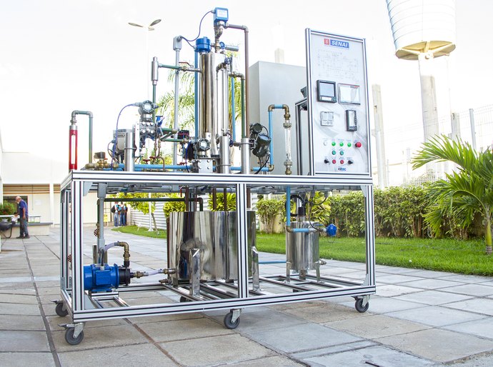 Senai/AL desenvolve planta didática para usinas Angra 1 e 2