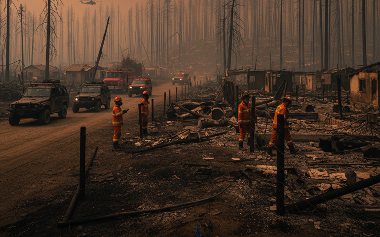 Mais de uma dezena de mortos em incêndios florestais no Chile, diz mídia