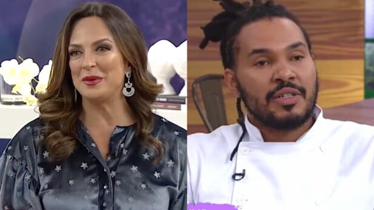 Chef de cozinha diz ter sido destratado por Claudia Tenório na TV