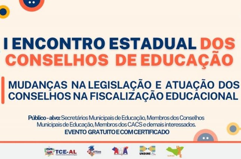 Escola de Contas do TCE promove I Encontro Estadual dos Conselhos de Educação em Maceió