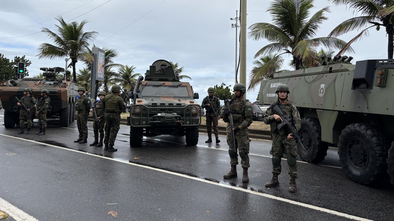 Marinha inicia operação de segurança para a Cúpula do BRICS no Rio de Janeiro (VÍDEOS)
