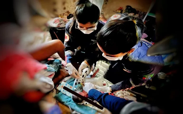 Samu realiza parto domiciliar prematuro e salva mãe e bebê no Benedito Bentes