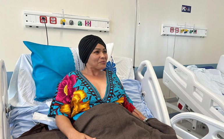 Agricultora encontra alívio para dor após atendimento no Hospital Metropolitano