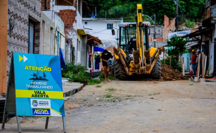 Nova Maceió: Prefeitura executa obras em Guaxuma