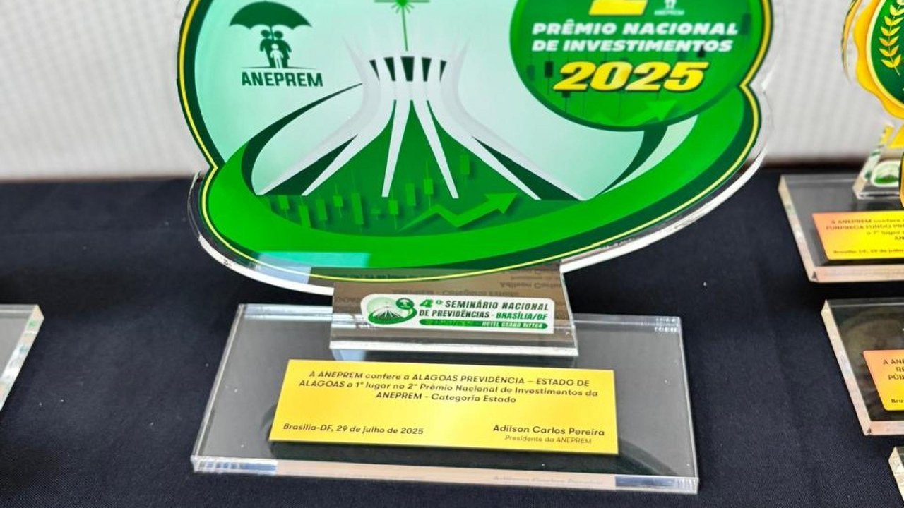 Alagoas conquista 1º lugar no Prêmio Nacional de Investimentos da Aneprem