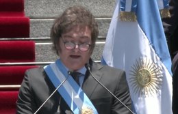 Javier Milei toma posse como presidente da Argentina