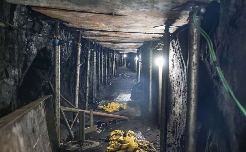 Polícia acha em SP túnel para maior roubo a banco do mundo
