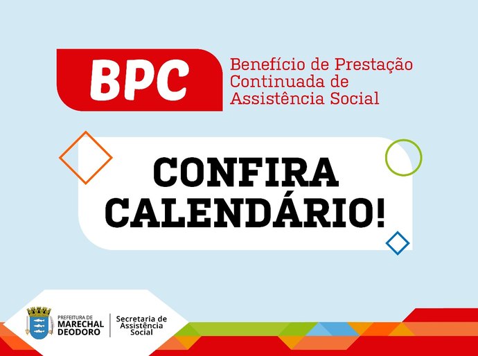 Marechal: idosos que recebem o benefício do BPC devem se cadastrar no Cadastro Único até 31 de dezembro
