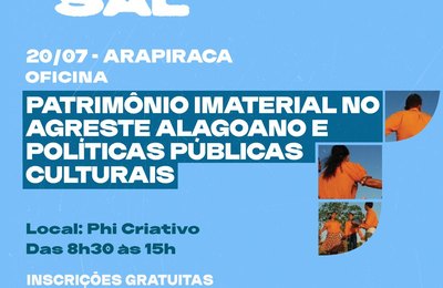 Oficina gratuita do IAB convida a conhecer patrimônios do agreste alagoano