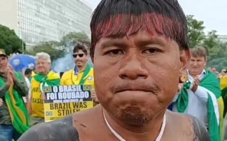 Indígenas violam bloqueio no STF para protestar contra prisão de Serere Xavante