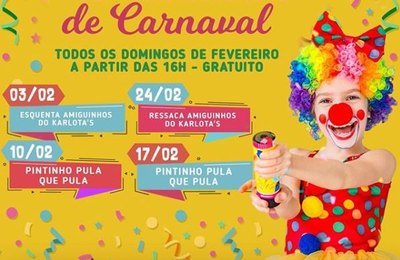 Prévias de Carnaval para crianças, adultos e até para os pets agitam o mês no Parque Shopping