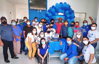 Novembro Azul: Saúde de Santana do Mundaú encerra campanha com palestra educativa