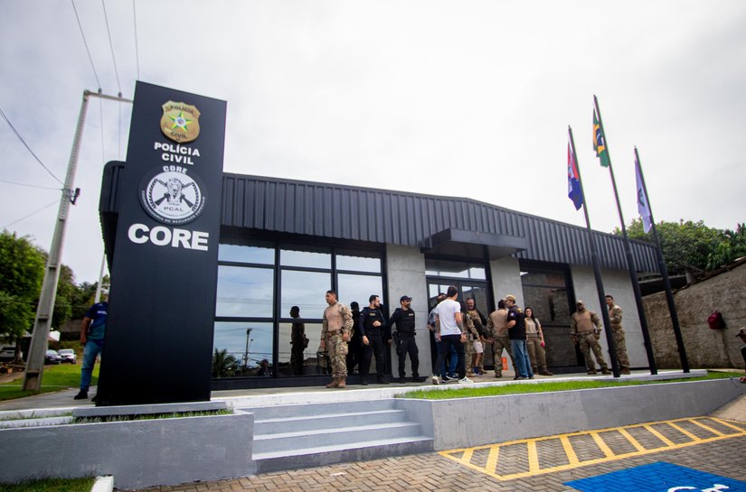 Governo de Alagoas entrega nova sede da Coordenadoria de Recursos Especiais da Polícia Civil