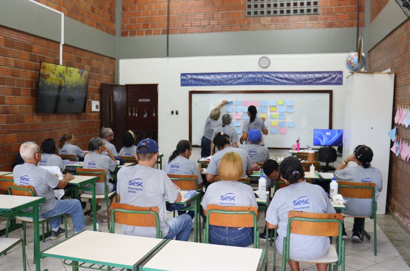 Sesc oferece mais de 600 vagas gratuitas para EJA e educação ampliada no interior