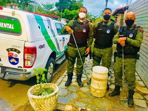 Do Batalhão Ambiental da Polícia Militar, Nelo, Araújo e Anderson Góes