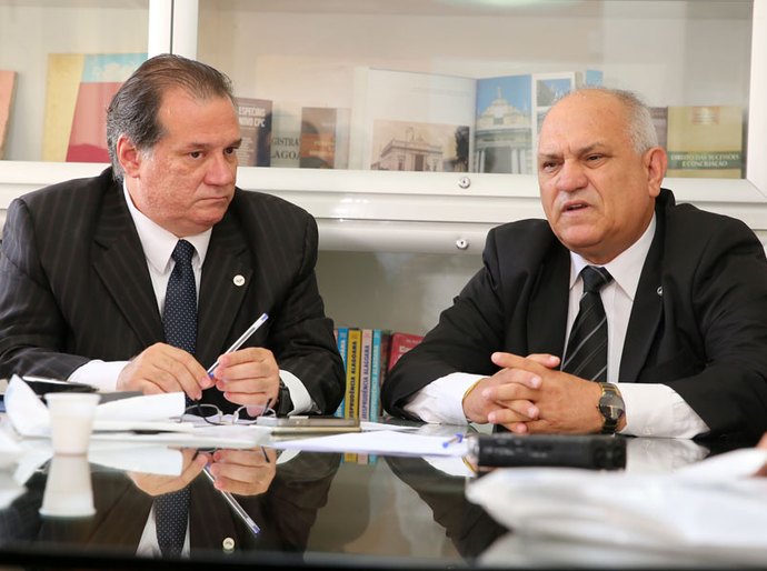Presidente do TJ discute demandas da magistratura com a Almagis