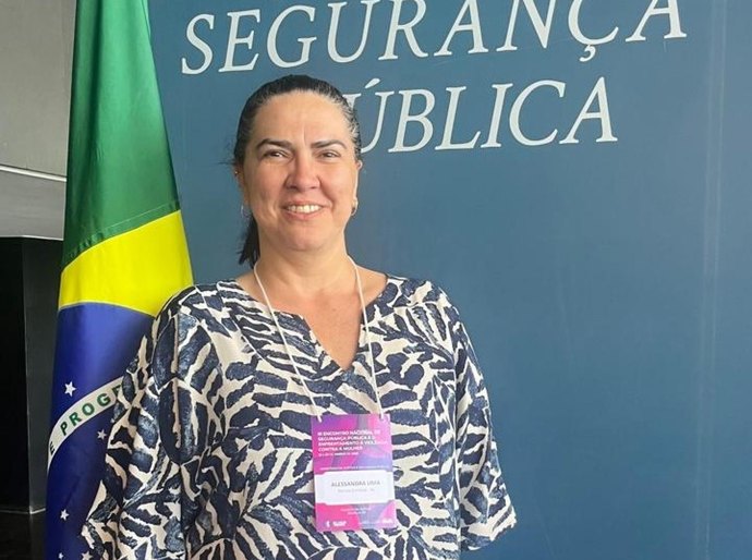Técnica Forense da Polícia Científica de AL participa de encontro nacional de Segurança Pública