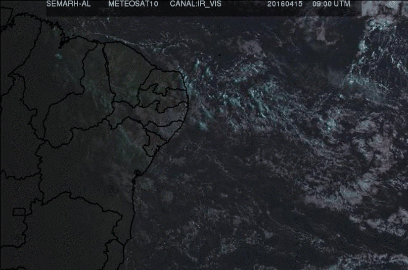Previsão aponta final de semana com bastante chuva em Alagoas