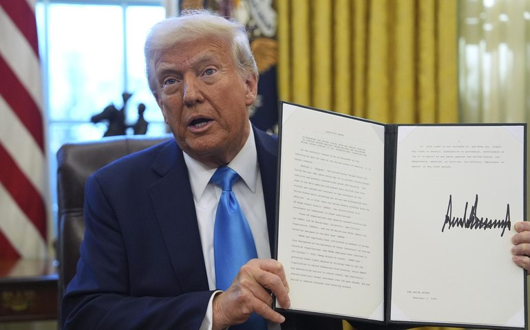 Resposta da União Europeia às tarifas dos EUA só vai prejudicar Bruxelas, alerta Trump