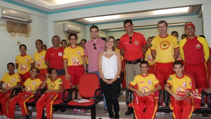 Grupo Coringa dá Boas vindas aos novos Bombeiros Mirins