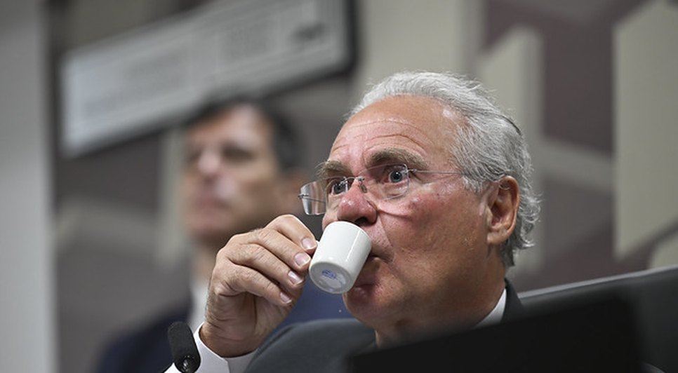 Senador Renan Calheiros. / Foto: Agência Senado.