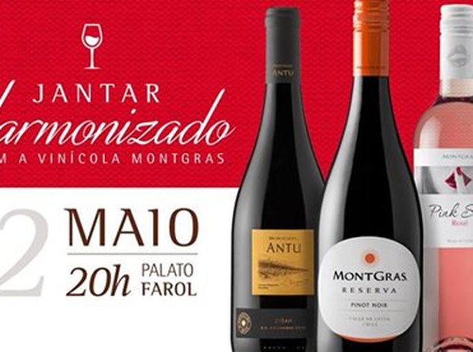 Vinícola chilena promove jantar harmonizado no Palato Farol