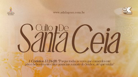 Santa Ceia do Senhor - Acessível em Libras (07/01/2025)