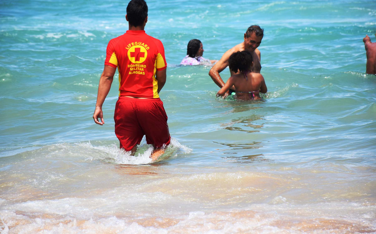 Bombeiros atendem criança que sofreu queimaduras por caravela na Praia do Francês